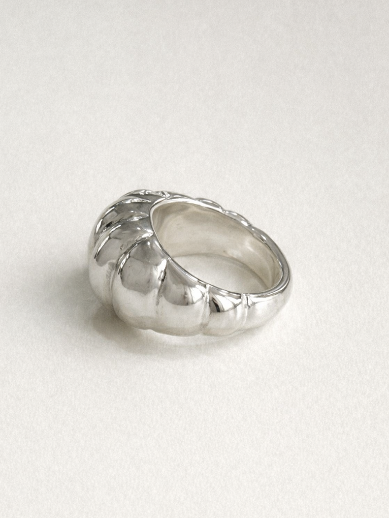 韓国 ミニマル リング pinekim Pumpkin Ring