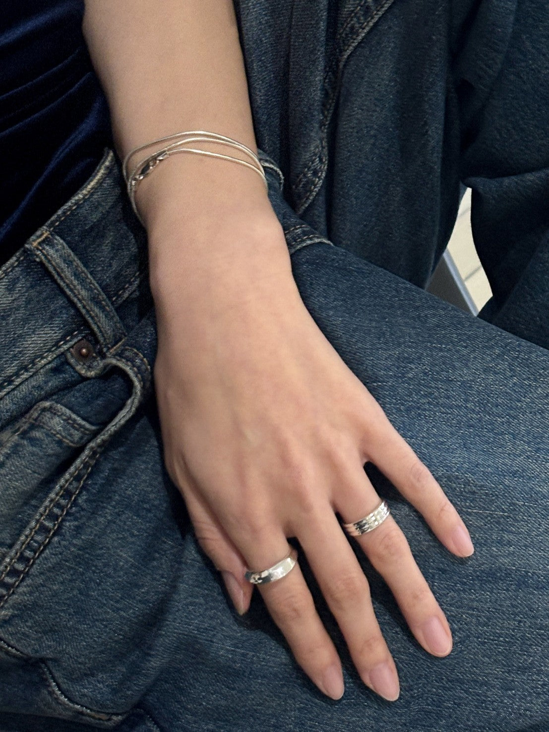 韓国ブランド ブレスレット pinekim Trinity Bracelet