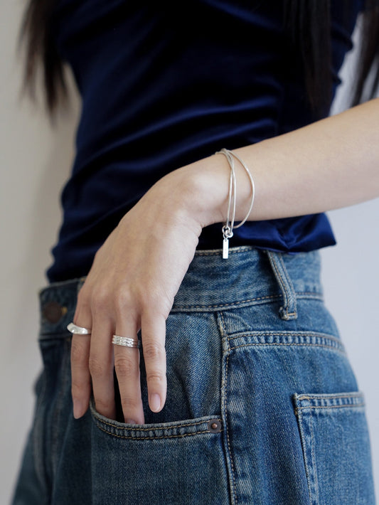 【pinekim パインキム】Trinity Bracelet