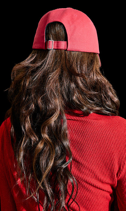 【Reculer レキュリー】Signature logo ball cap Red