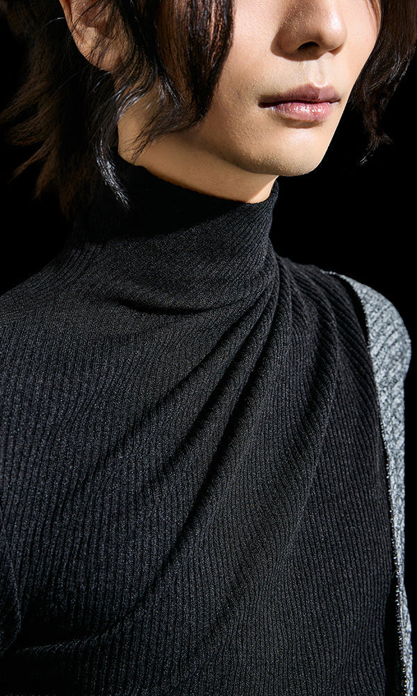 モードに決まる韓国 ファッション レディース かっこいいブラックT