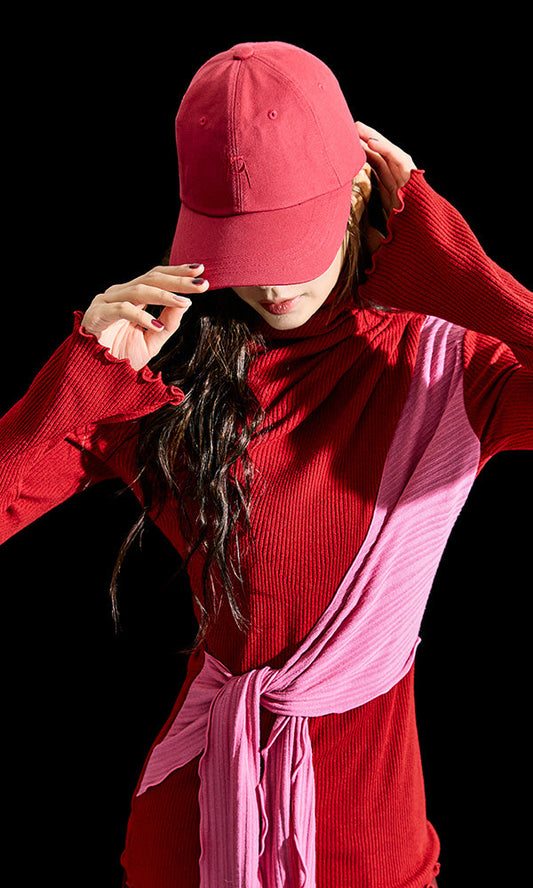 [Reculer] Signature logo ball cap Red