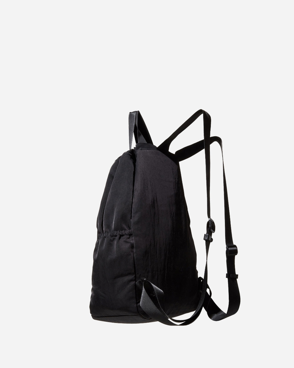 【Requisite レキジット】2way draw bag (Black)