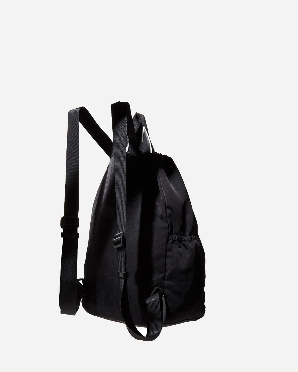 【Requisite レキジット】2way draw bag (Black)
