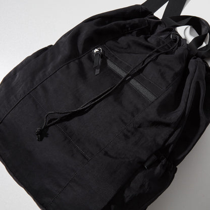 Requisite 2-way draw bag (Black)