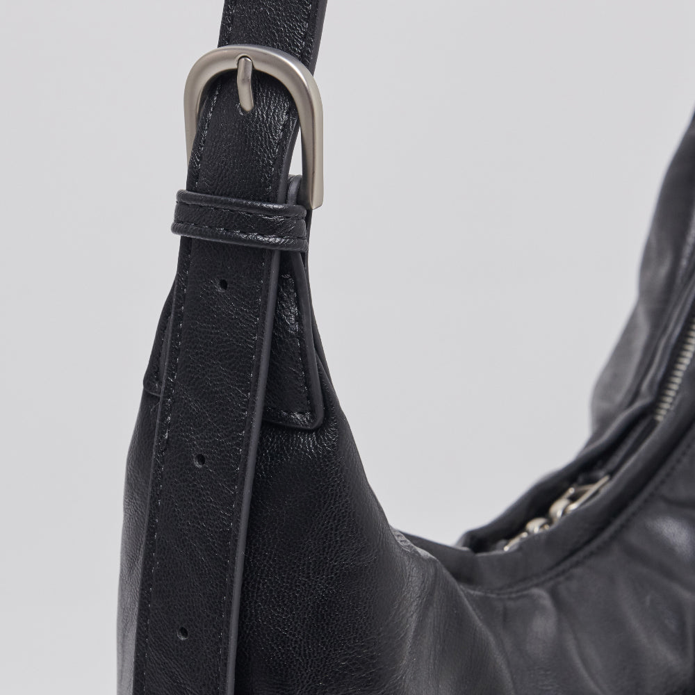 韓国 バッグ メンズ ブラック ショルダーバッグ