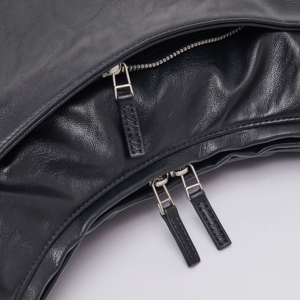 韓国 バッグ 人気 大人 ホーボーバッグ