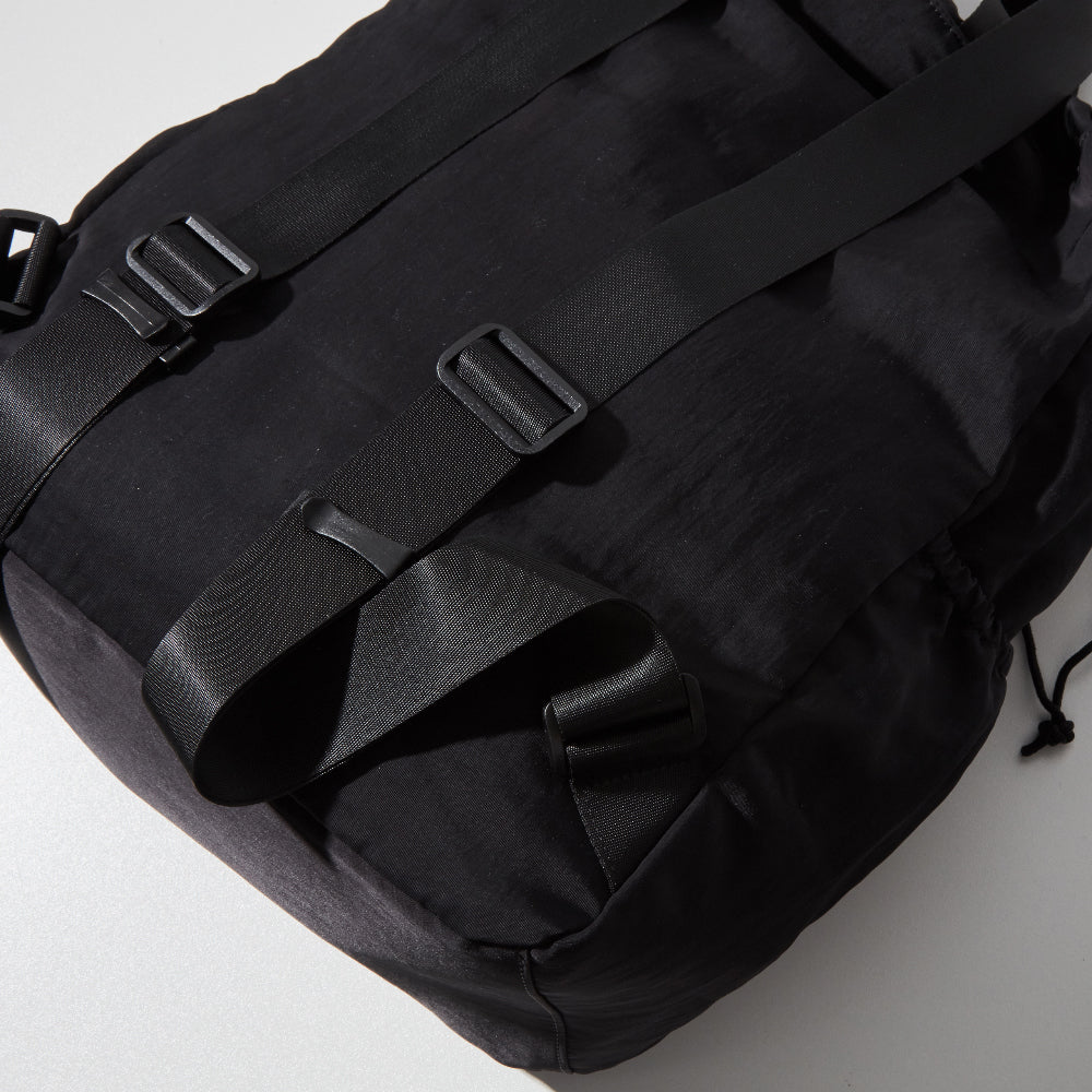 【Requisite レキジット】2way draw bag (Black)
