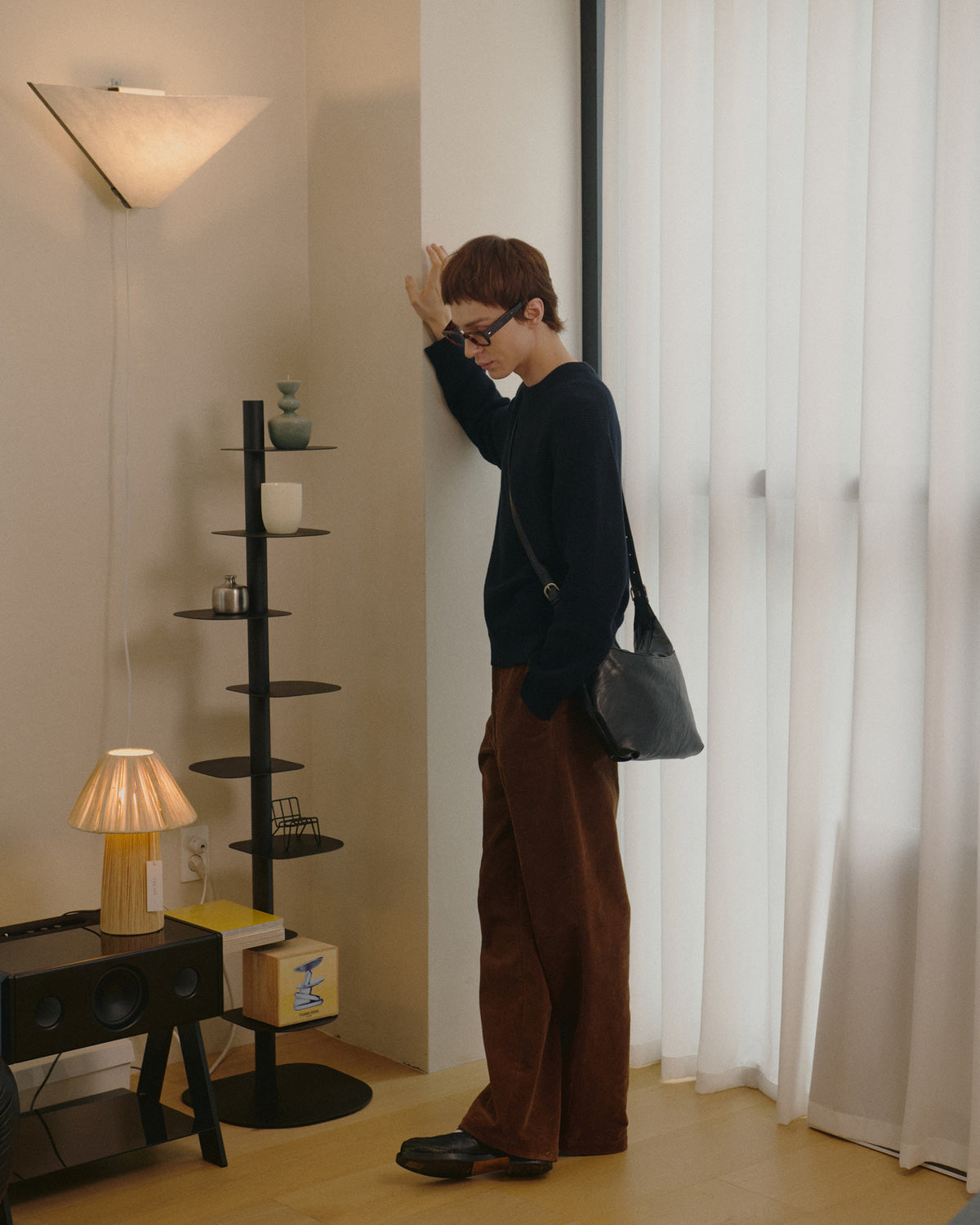 韓国 人気のバッグ Requisite ショルダーバッグ