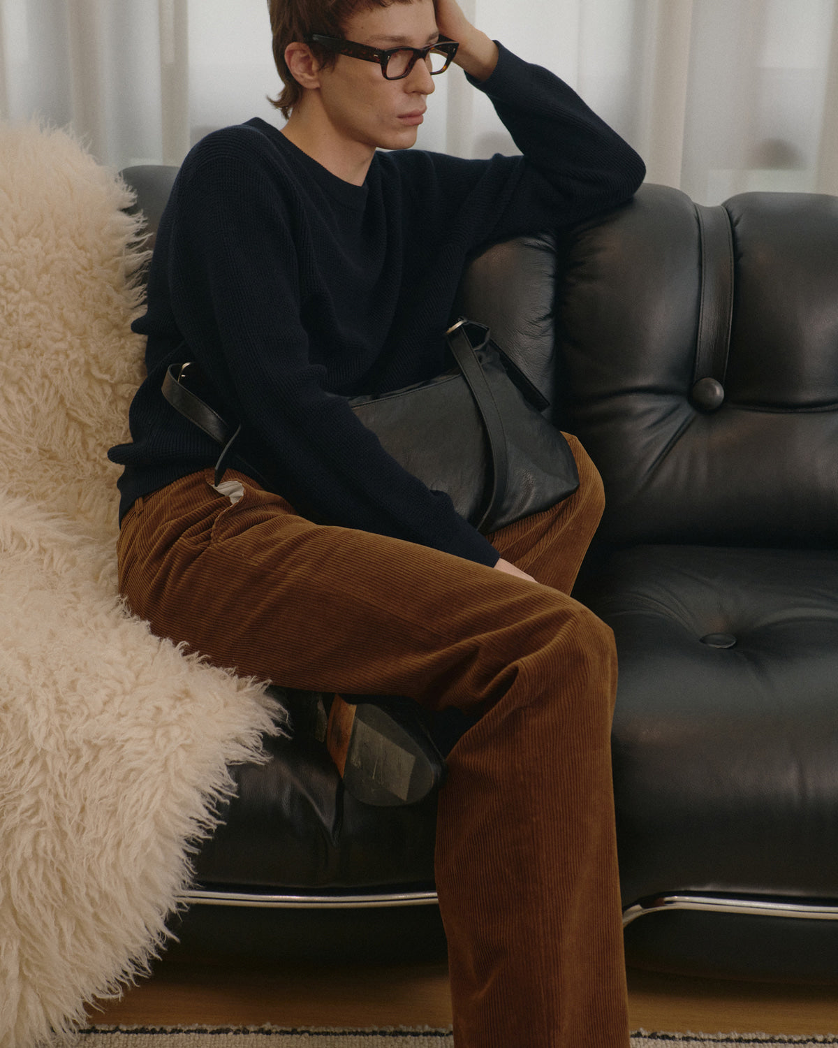 韓国 ショルダー バッグ 人気 大人 コーデ