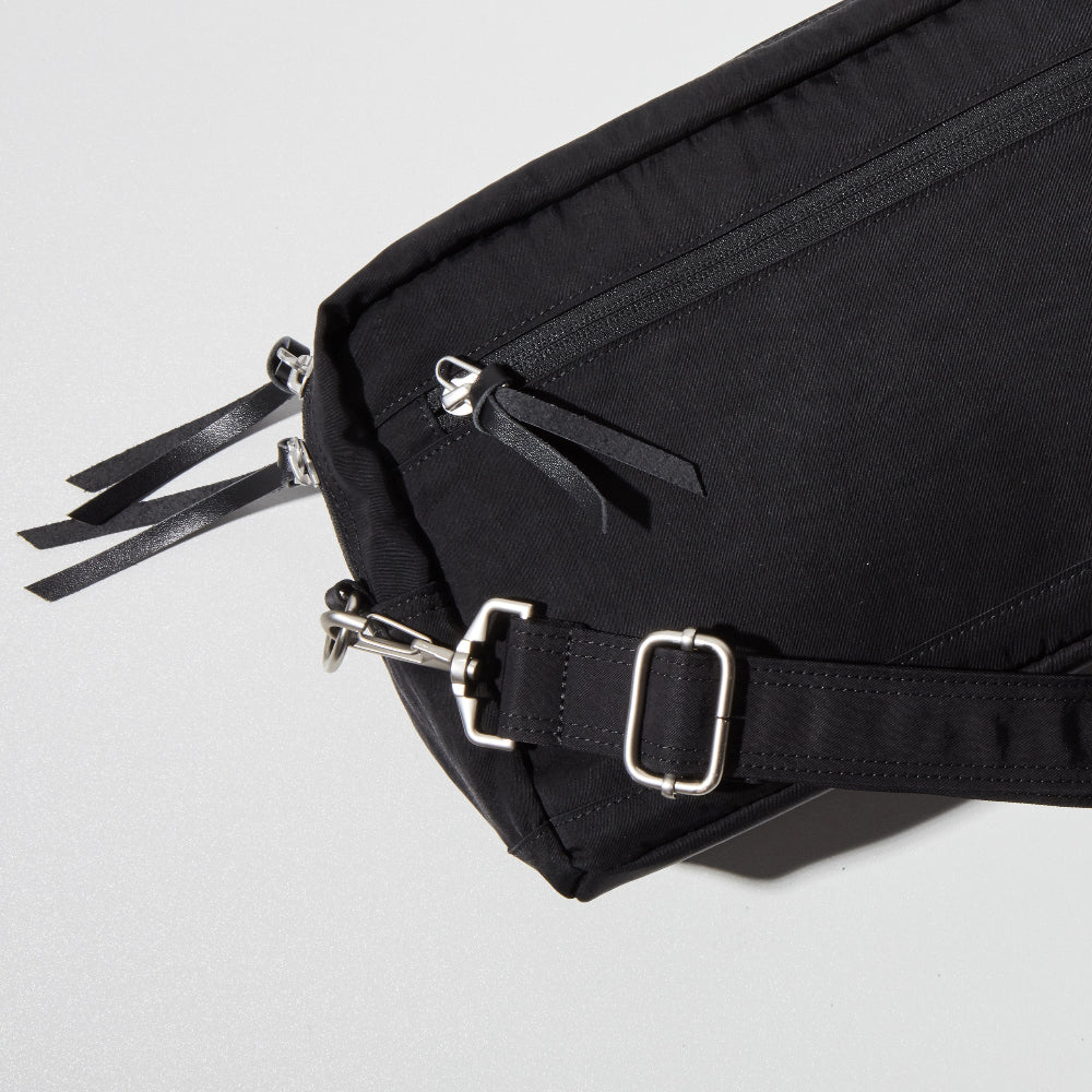 【Requisite レキジット】Cross bag 001 (Black)