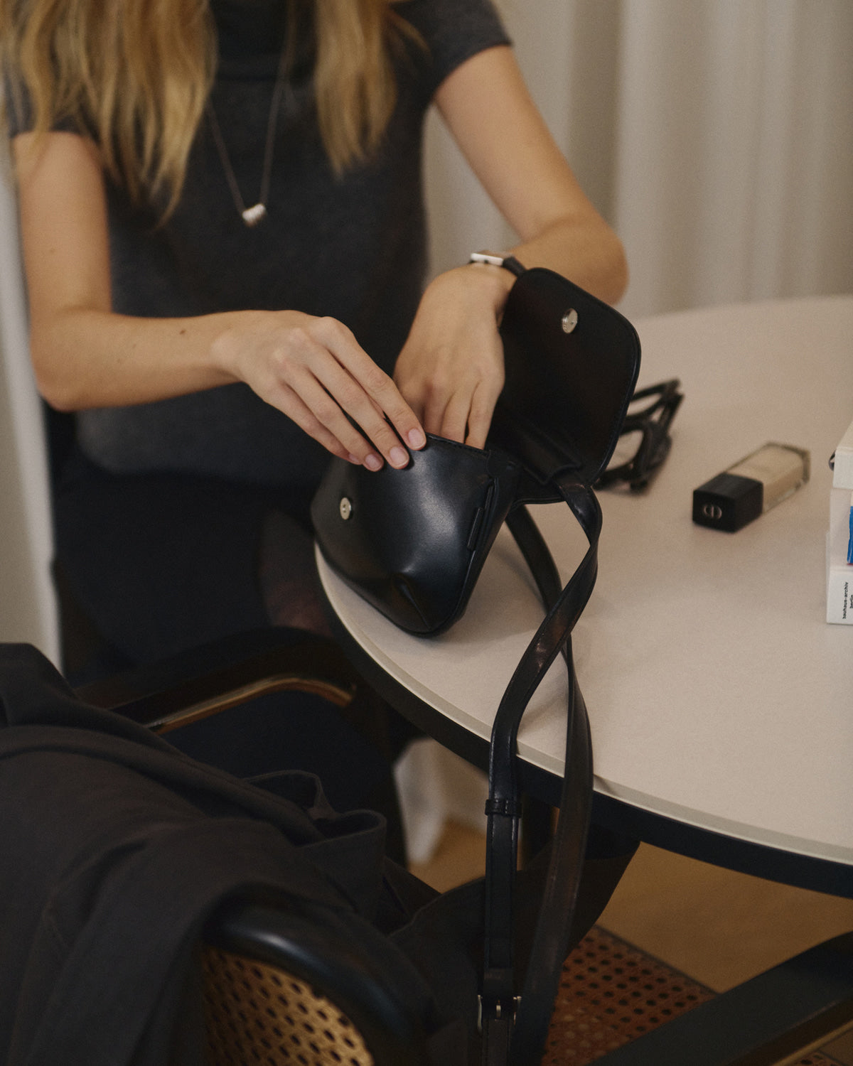 レディース 韓国 バッグ ブラック ショルダーバッグ