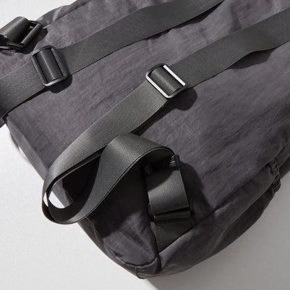 【Requisite レキジット】2way draw bag (Grey)