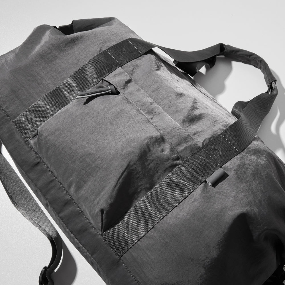 【Requisite レキジット】Gym bag 'L' (Grey)