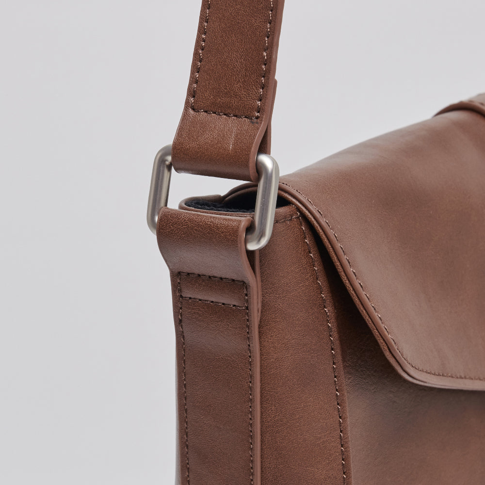 韓国 バッグ メンズ ブラウン ショルダーバッグ