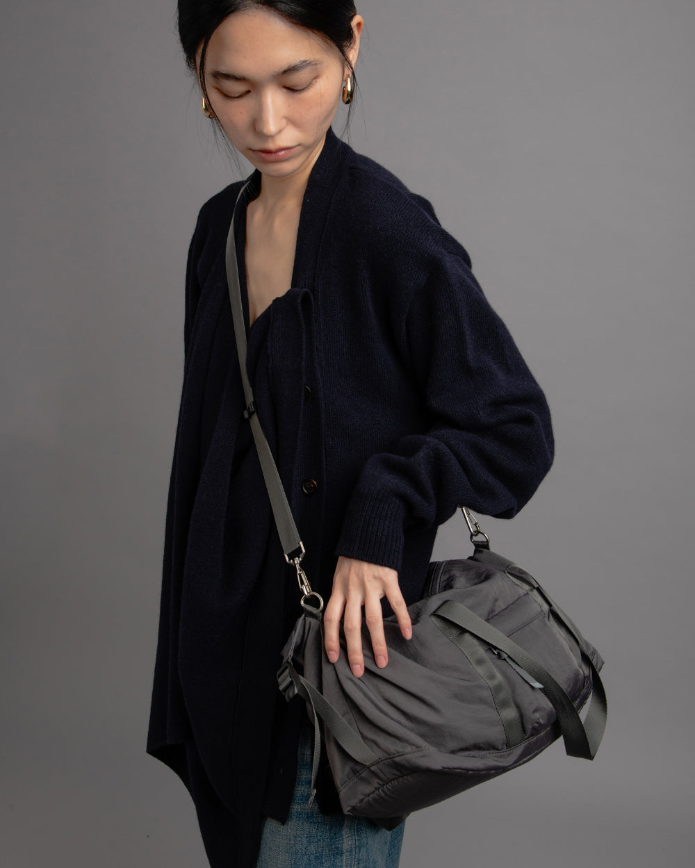 【Requisite レキジット】Gym bag 'S' (Black)