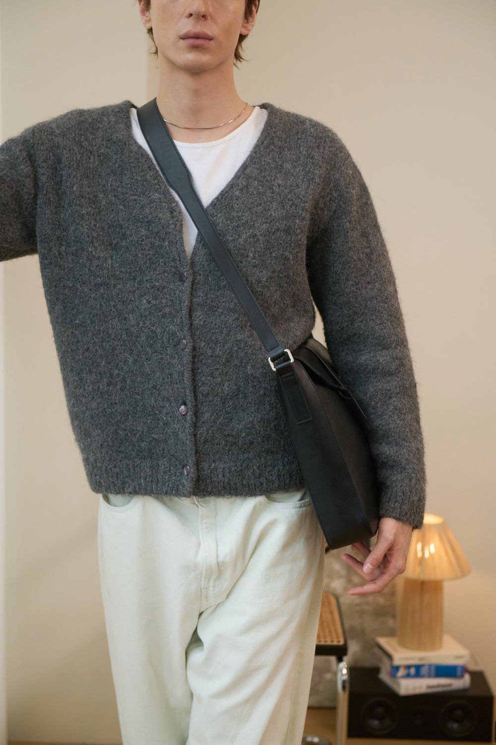 メンズ 韓国 バッグ ミニマル 20代 30代 40代