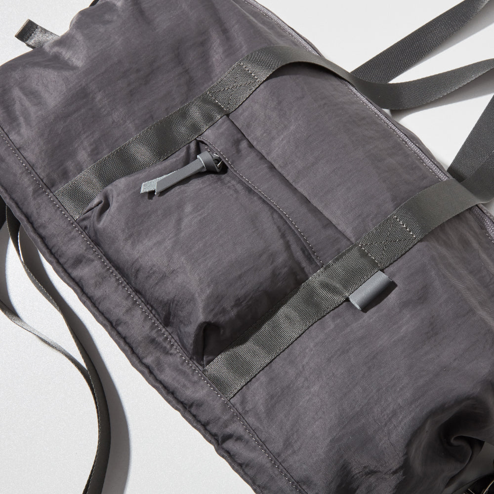 【Requisite レキジット】Gym bag 'S' (Grey)