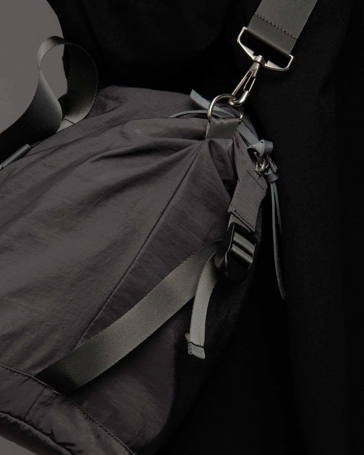 【Requisite レキジット】Gym bag 'L' (Black)