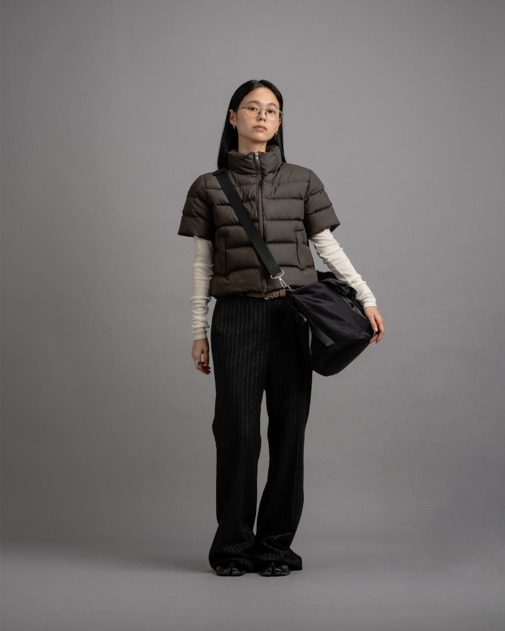 【Requisite レキジット】Gym bag 'L' (Black)