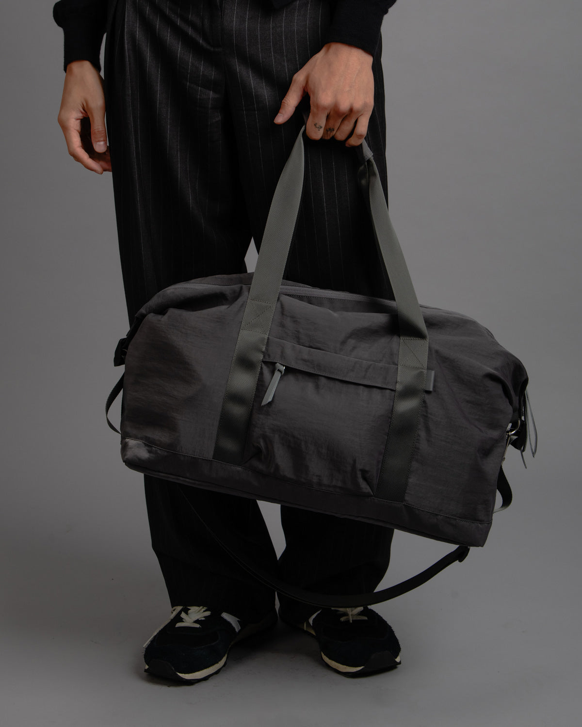 【Requisite レキジット】Gym bag 'L' (Black)