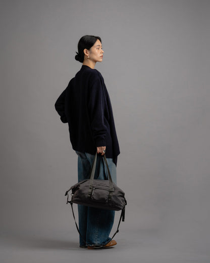 【Requisite レキジット】Gym bag 'S' (Black)