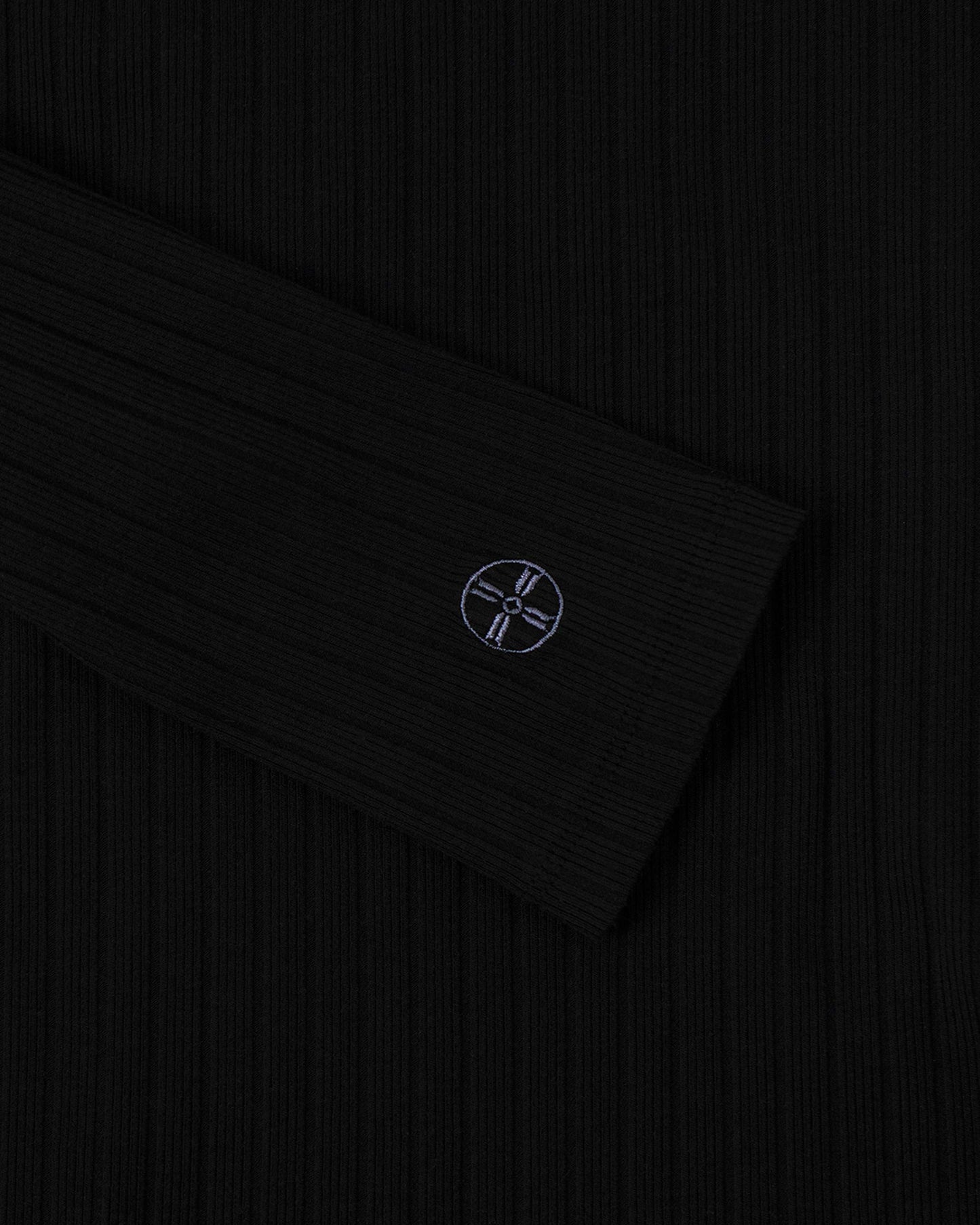 韓国 ファッション ユニセックス ミニマル ヘンリーネック リブTシャツ