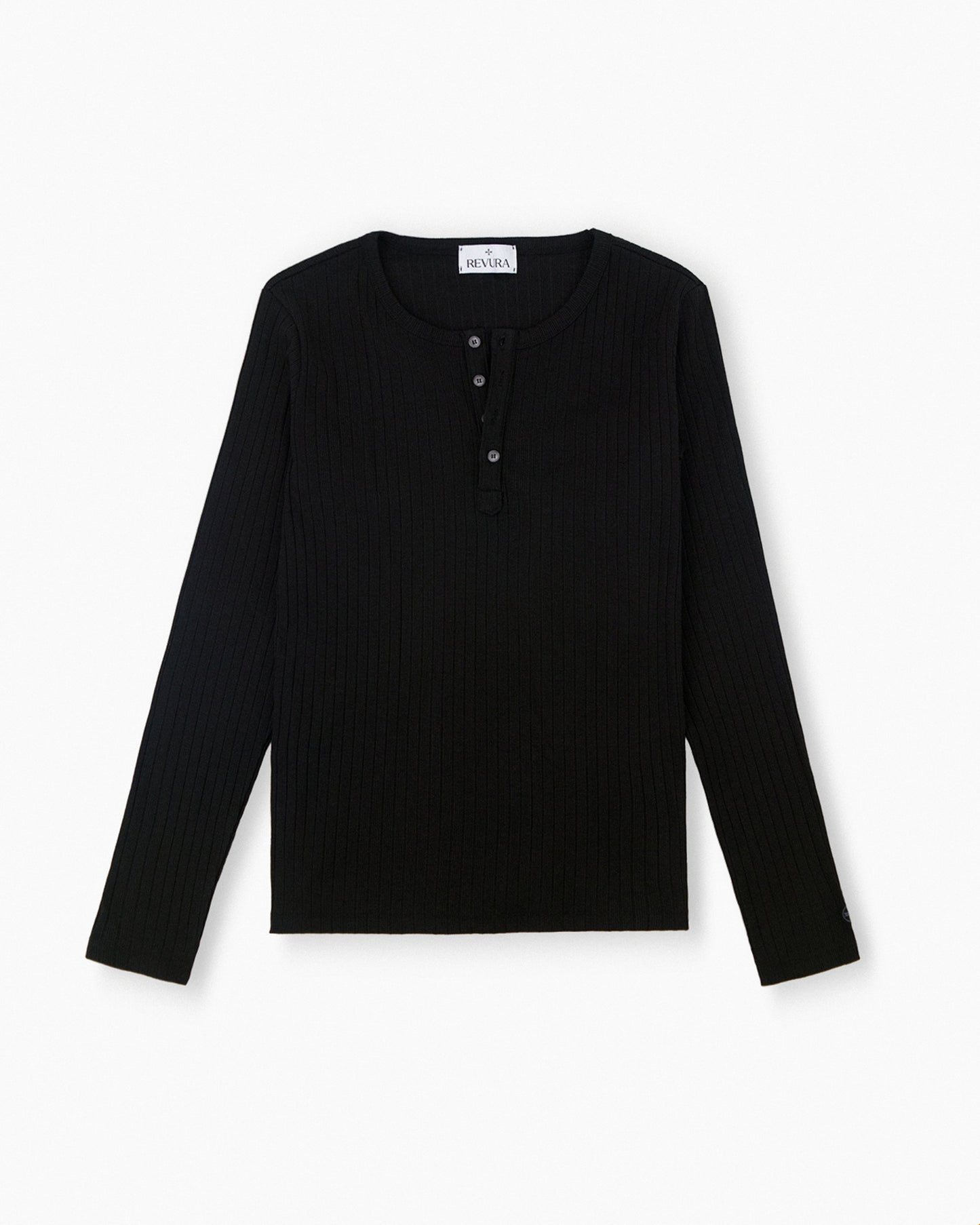 韓国モード ファッション メンズ ミニマル ヘンリーネック