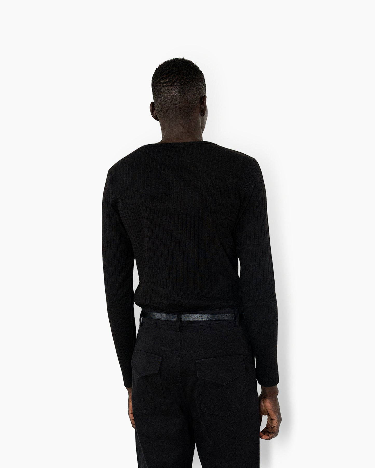 韓国ファッション きれいめ メンズ ヘンリーネック トップス