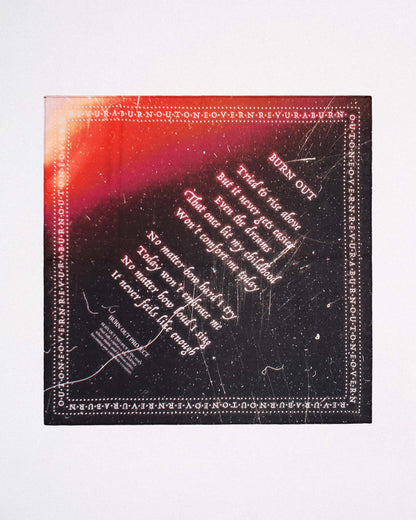 [REVURA] BURN OUT ASHEN LINES BANDANA VER. B