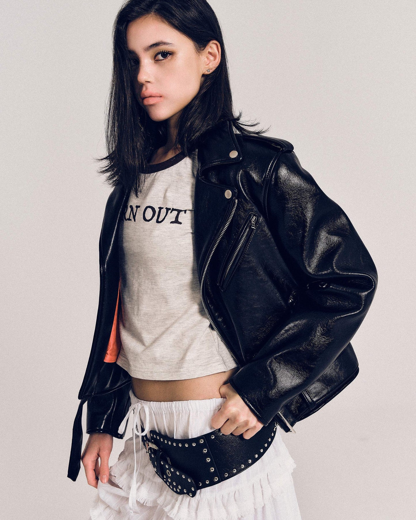 韓国ファッション 大人 ライダーススタイル