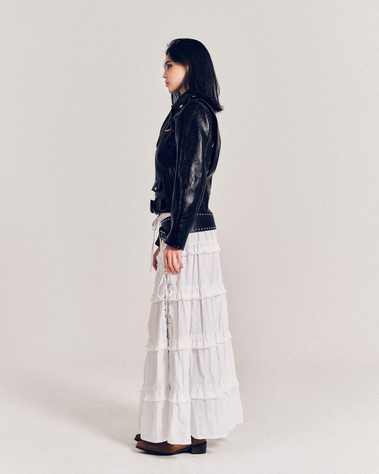 韓国 ファッション レディース 人気 モードアウター