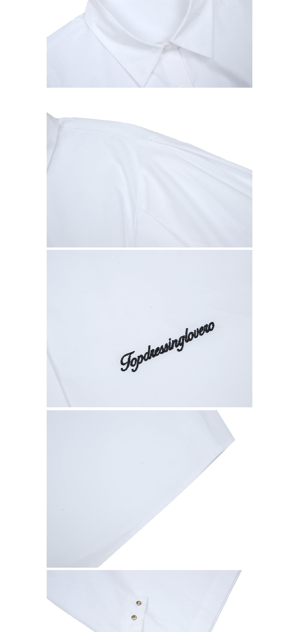 TOPDRESSING 2026SS Mood Dotto Shirt ルーズフィット ボリューム袖 コーディネート
