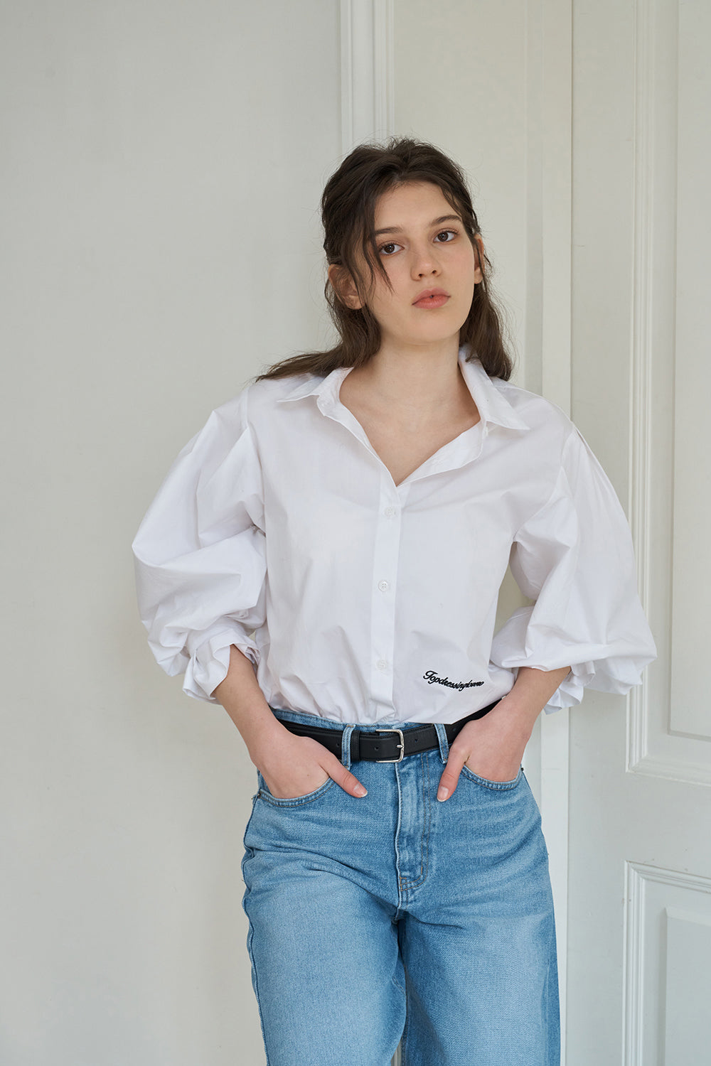 Mood Dotto Shirt アウター 羽織り スタイリング 春コーデ
