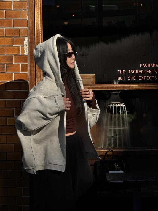 【TOPDRESSING 2026SS】MEGA HOOD ZIP-UP