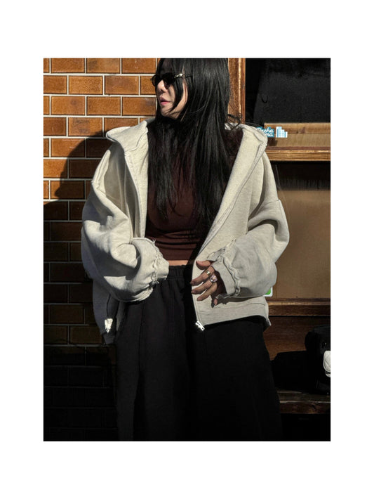 【TOPDRESSING 2026SS】MEGA HOOD ZIP-UP