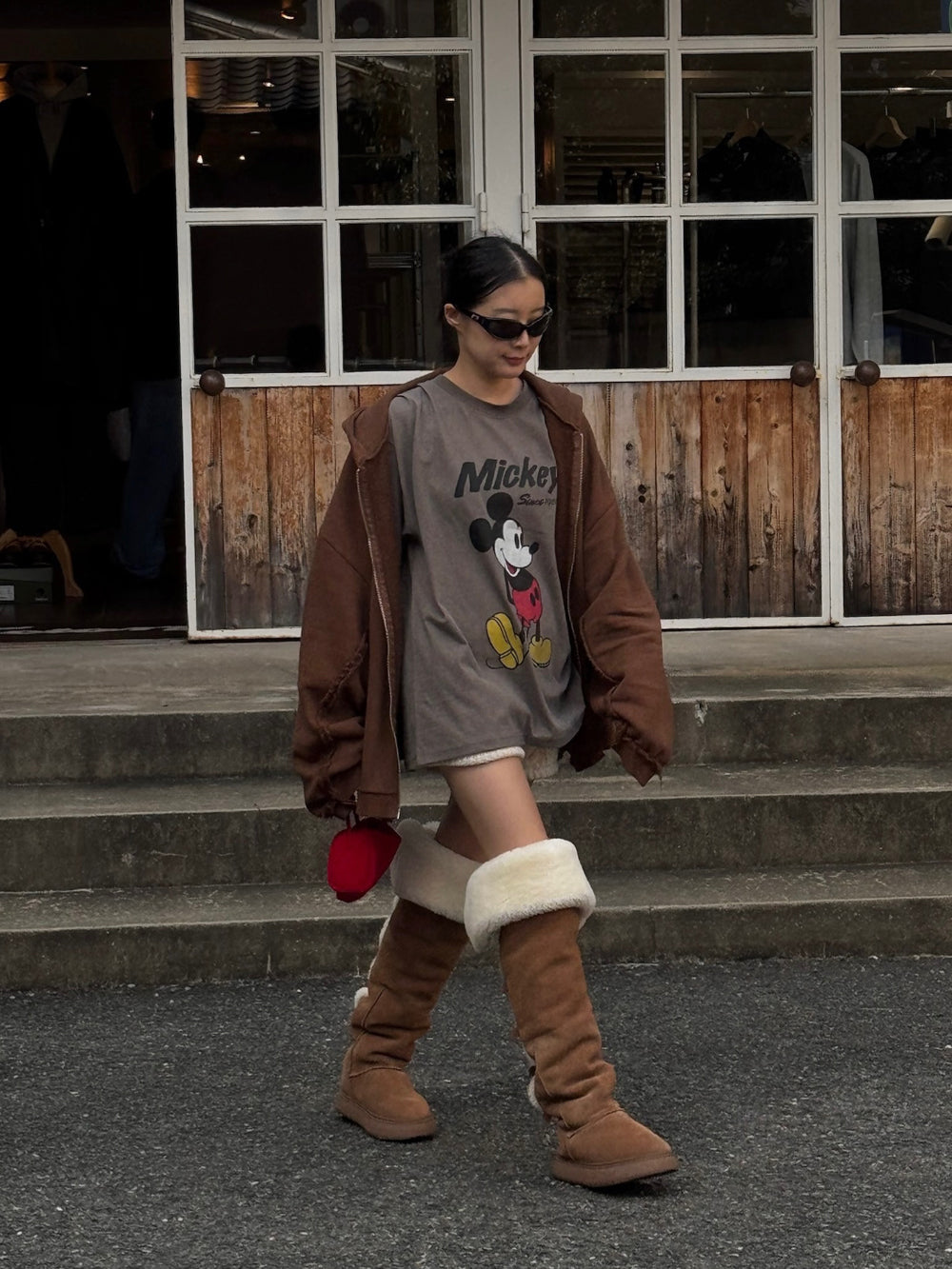 [TOPDRESSING 2026SS] MEGA HOOD ZIP-UP