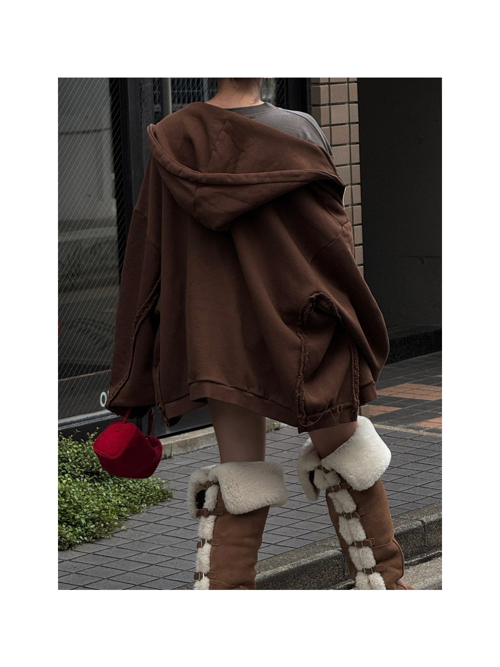 [TOPDRESSING 2026SS] MEGA HOOD ZIP-UP