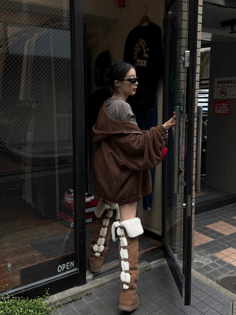 [TOPDRESSING 2026SS] MEGA HOOD ZIP-UP