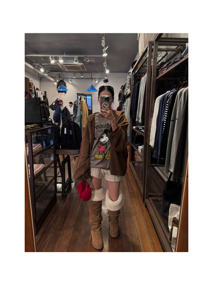 [TOPDRESSING 2026SS] MEGA HOOD ZIP-UP