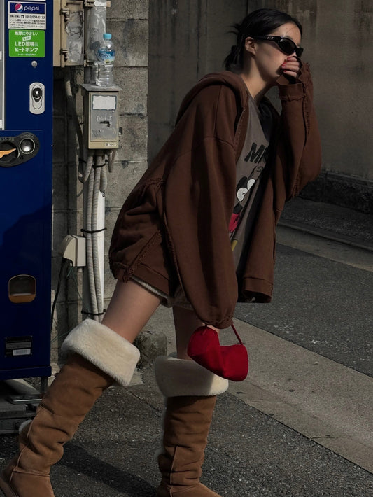【TOPDRESSING 2026SS】MEGA HOOD ZIP-UP