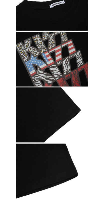 [TOPDRESSING 2026SS] KISS PRINTED T-SHIRT