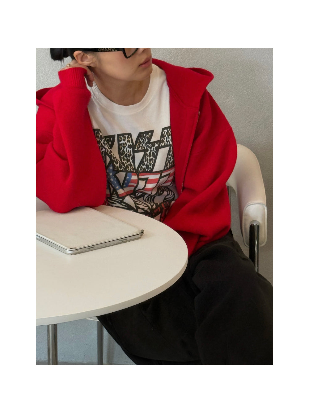 [TOPDRESSING 2026SS] KISS PRINTED T-SHIRT