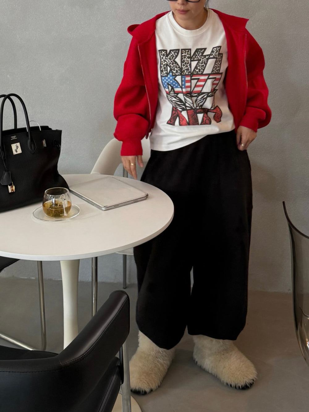 [TOPDRESSING 2026SS] KISS PRINTED T-SHIRT