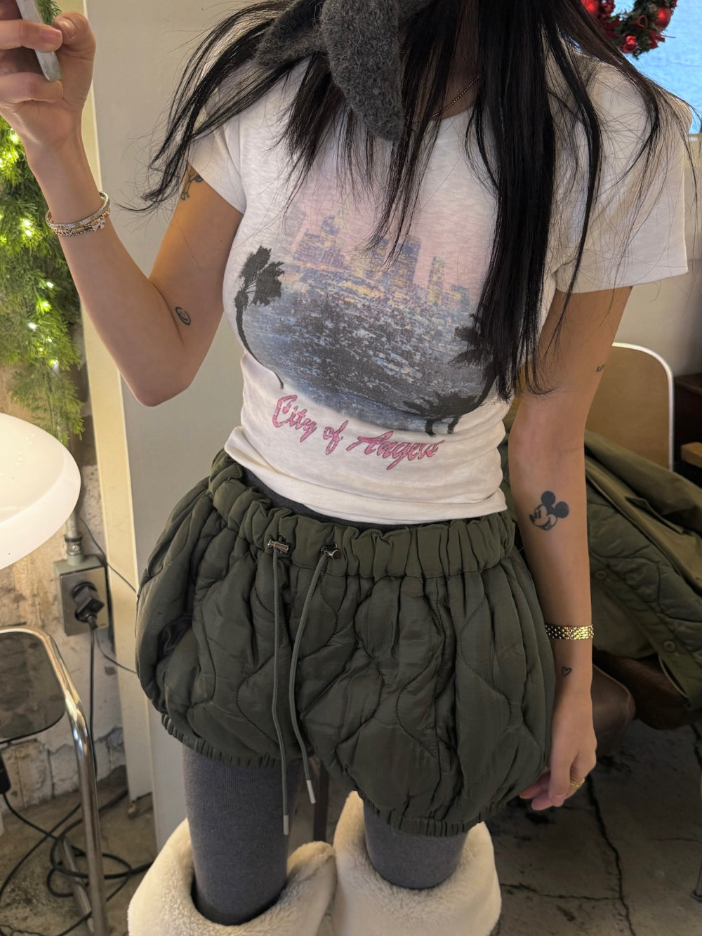 [TOPDRESSING 2026SS] ANGLE PRINTED T-SHIRT