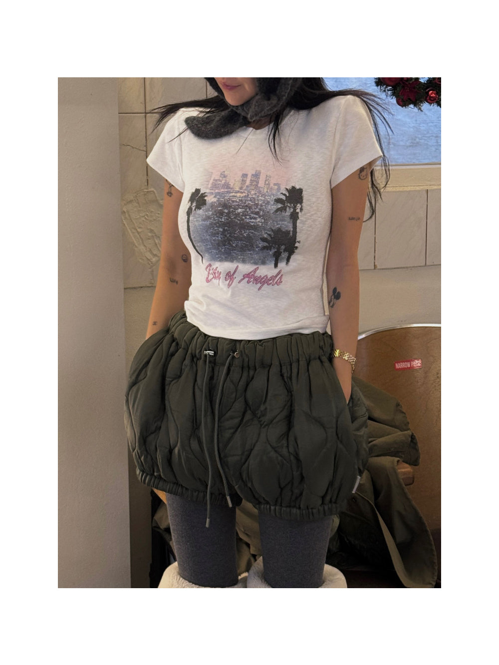 [TOPDRESSING 2026SS] ANGLE PRINTED T-SHIRT