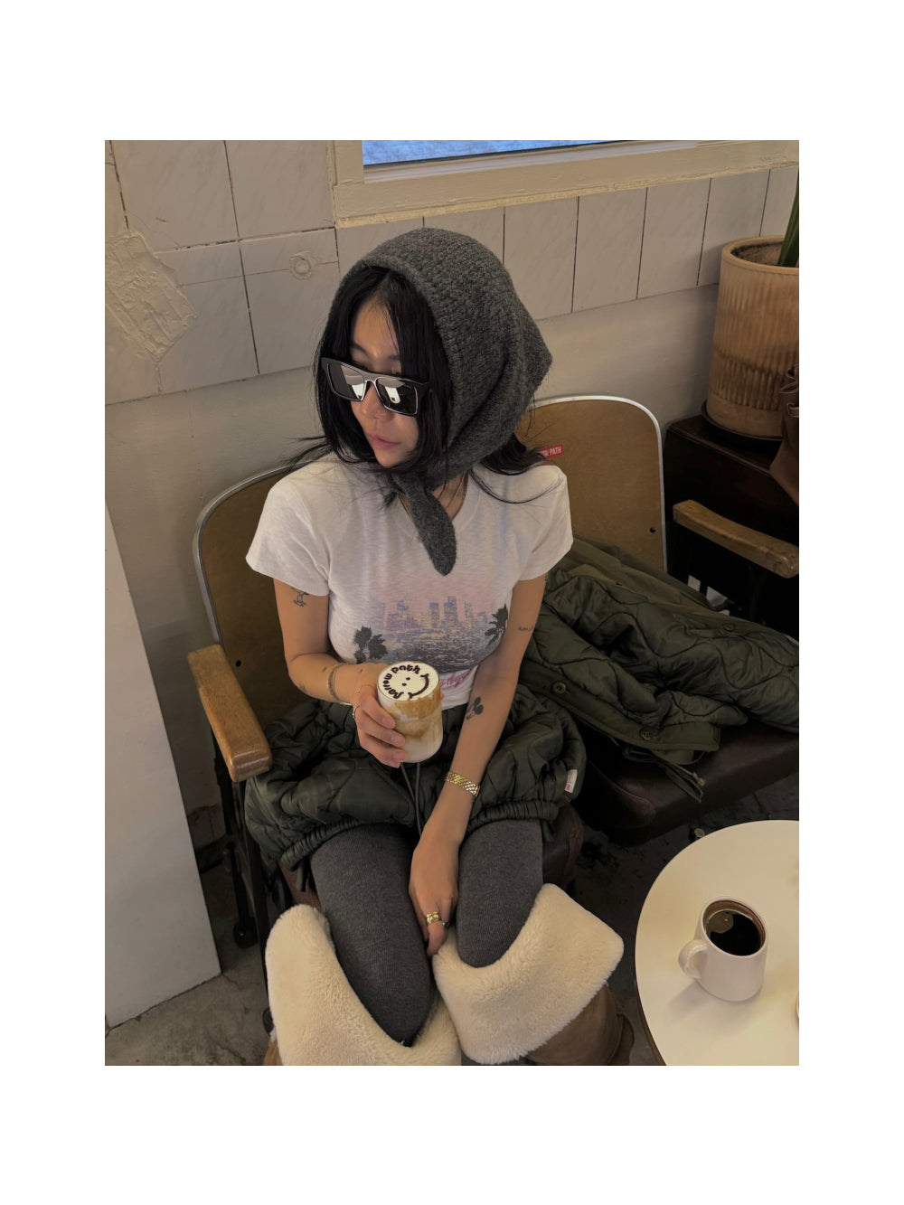 [TOPDRESSING 2026SS] ANGLE PRINTED T-SHIRT