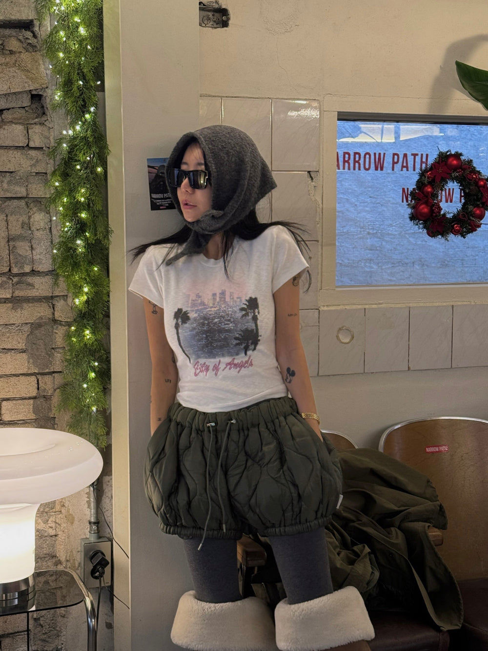 [TOPDRESSING 2026SS] ANGLE PRINTED T-SHIRT