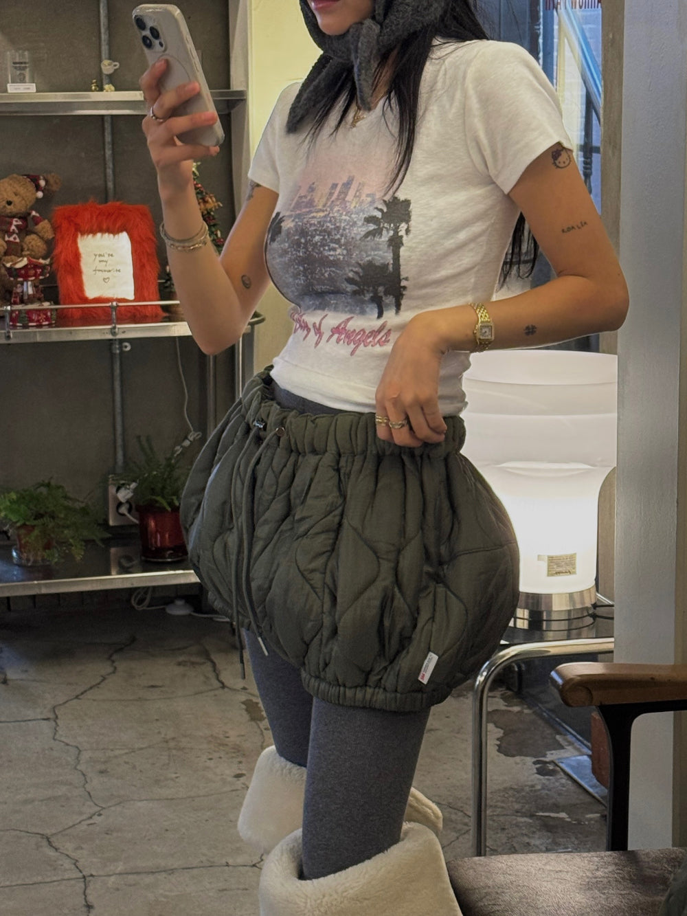 [TOPDRESSING 2026SS] ANGLE PRINTED T-SHIRT