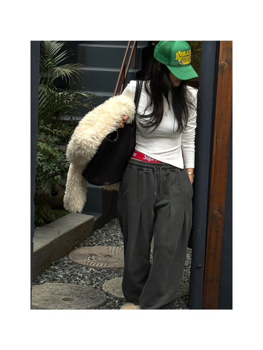 【TOPDRESSING 2026SS】CREAM OBLIQUE T-SHIRT
